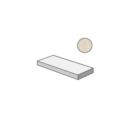 Ступени Italon 620070001053 Genesis Moon White Scalino 120 Angolare Sx 33x120