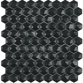Мозаика Hex Nordic № 903 Черный (на сетке) С0002970