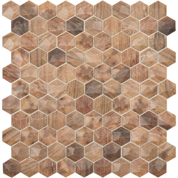 Мозаика Hex Woods № 4700D С0002694