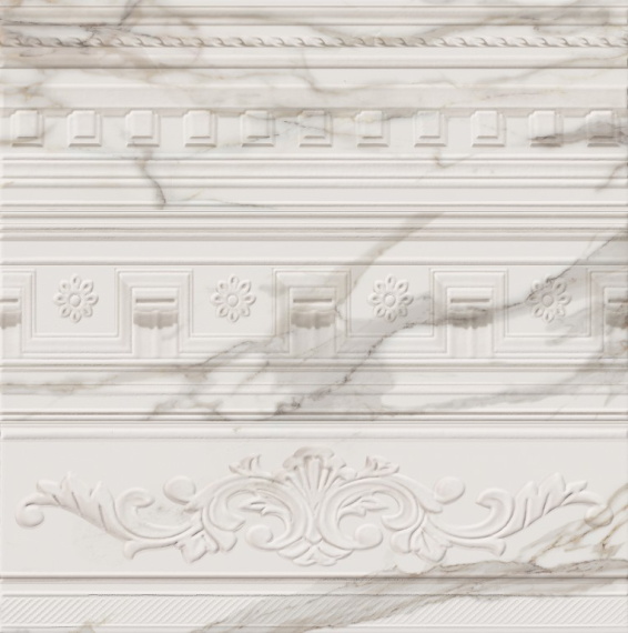 Плитка Italon 600080000268 CHARME EVO CALACATTA INSERTO ARTY 25х75 (микс 3 шт)