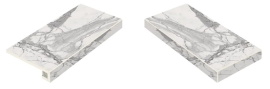 Ступени Italon 620070000629 Charme Evo Statuario Scalino Angolare Destro 33х60