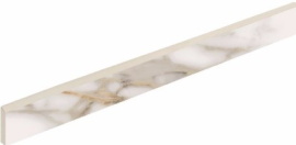 Керамогранит Italon 610130000321 Charme Evo Calacatta Battiscopa Lux 7,2x59