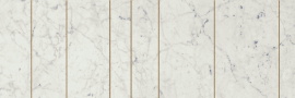 Плитка Italon 600080000369 Charme Extra Carrara Ins Golden Line 25x75
