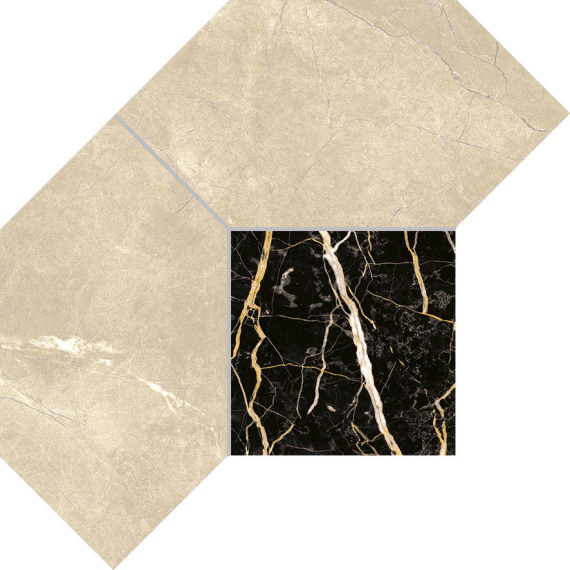 Керамогранит Italon 620110000082 Charme Extra Arcadia Mosaico Polygon Lux 28,5x21