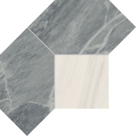 Керамогранит Italon 620110000084 Charme Extra Atlantic Mosaico Polygon Lux 28,5x21