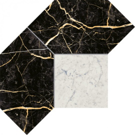 Керамогранит Italon 620110000085 Charme Extra Laurent Mosaico Polygon Lux 28,5x21