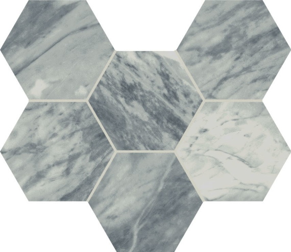 Керамогранит Italon 620110000068 Charme Extra Atlantic Mosaico Hexagon 25x29