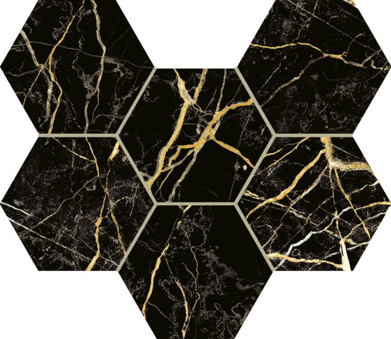 Керамогранит Italon 620110000069 Charme Extra Laurent Mosaico Hexagon 25x29