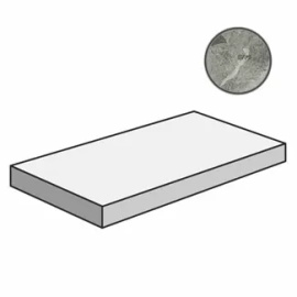 Ступени Italon 620070000983 Charme Extra Silver Scalino Angolare Dx 33x60