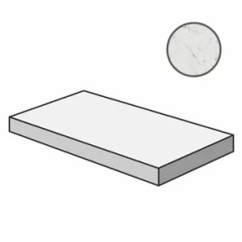 Ступени Italon 620070000987 Charme Extra Carrara Scalino Angolare Sx 33x60