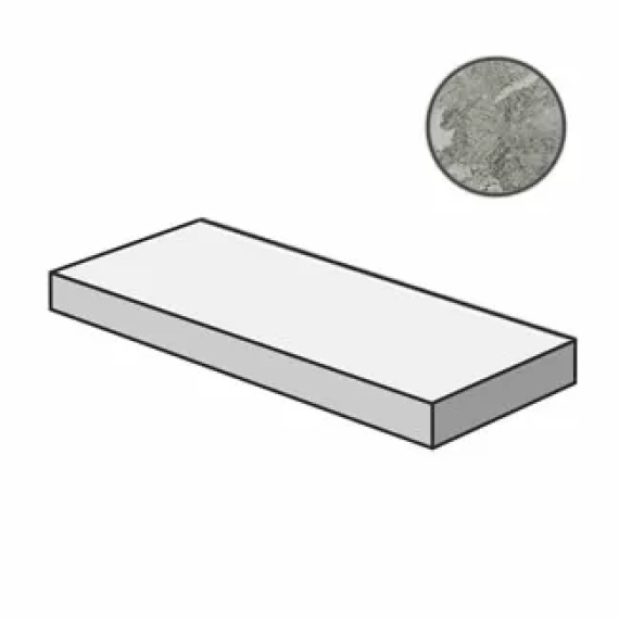 Ступени Italon 620070001007 Charme Extra Silver Scalino Angolare Sx 33x120