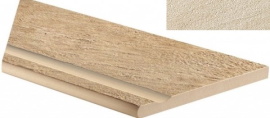 Керамогранит 620090000317 Cliff Bianco Bordo Piscina Angolo Sx 30x60