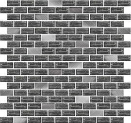 Плитка Мозаика Devore Gris 30x30.4