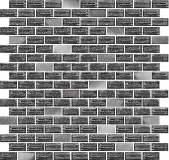 Плитка Мозаика Devore Gris 30x30.4