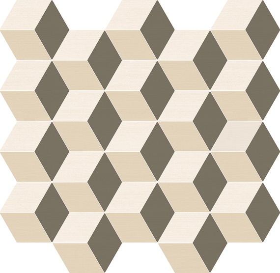 Плитка Italon 600110000785 Element Mosaico Cube Warm 30,5x33