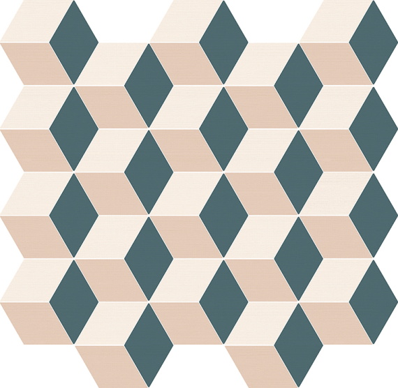 Плитка Italon 600110000786 Element Mosaico Cube Cold 30,5x33