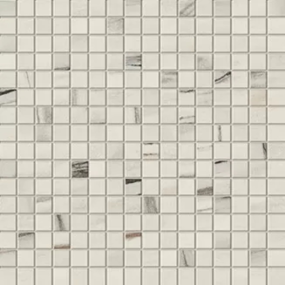 Мозаика Atlas Concorde Italy AOU8 Marvel Bianco Fantastico Mosaico Lappato 30x30