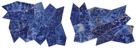 Мозаика Atlas Concorde Italy AOVN Marvel Ultramarine Leaf Lapp 42,3x27,2