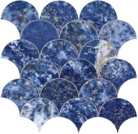 Мозаика Atlas Concorde Italy 9MFM Marvel Fan Ultramarine 29x29,2