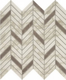 Мозаика Atlas Concorde Italy AEPS Marvel Royal Calacatta Mosaico Twill Lappato 30x31