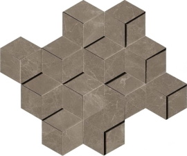 Мозаика Atlas Concorde Italy AEPF Marvel Gris Supreme Mosaico 3D 30.5x26.4