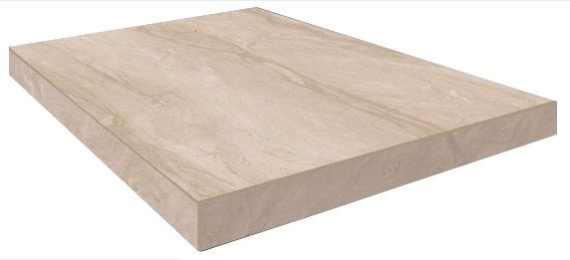 Ступени ColiseumGres 620070000968 Venezia Ступень угловая правая белый 33х45