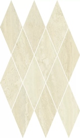 Italon 620110000137 Charme Advance Alabastro White Mosaico Diamond 28x48