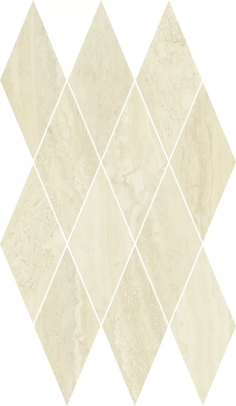 Italon 620110000137 Charme Advance Alabastro White Mosaico Diamond 28x48