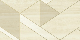 Italon 600080000426 Charme Advance Alabastro White Inserto Golden Line 40x80