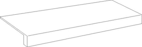 Italon 620070001965 Wonderful Life Graphite Scalino Frontale 33x60