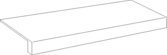 Italon 620070001974 Wonderful Life Graphite Scalino Frontale 33x80
