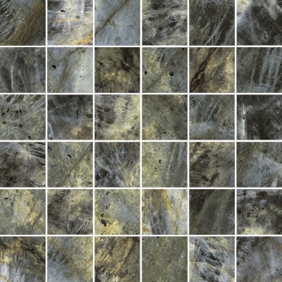 Italon 610110001143 Stellaris Madagascar Dark Mosaico 30x30