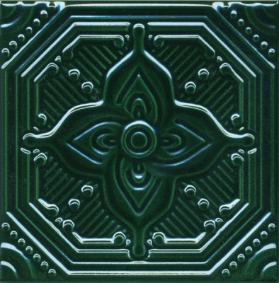 Плитка SSA003 Салинас зеленый 15x15