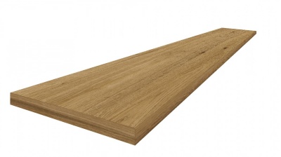 Керамогранит 620070002514 Natura Nut Scalino Angolo Sx 33x120