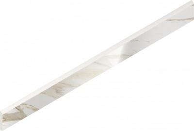 Italon 610130007464 Stellaris Calacatta Gold Battiscopa 7.2x80