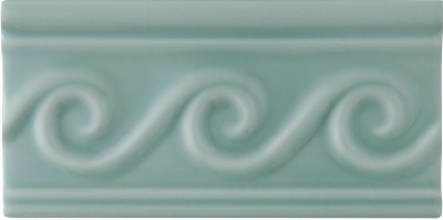 Плитка NERI Relieve Olas PB Sea Green 7,5x15