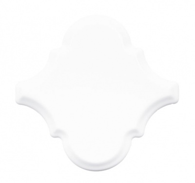 Плитка RENAISSANCE Arabesco Biselado Snow Cap 15x15