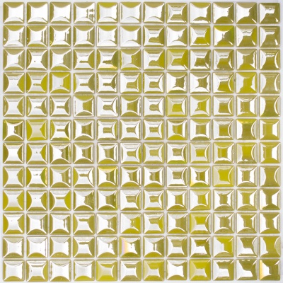 Мозаика Edna Green Зеленый (на сетке) 31,7x31,7