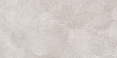  Керамический гранит MEISSEN State 898X448 листья серый 16885 ректификат (А16885)