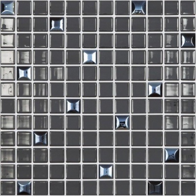 Мозаика Edna Mix №828 Черный (на сетке) 31,7x31,7