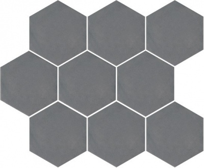 Керамогранит SG1002N Тюрен серый темный полотно из 9 частей (12х10,4) 37х31