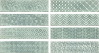 Плитка Decor Opal Turquoise 7.5x30