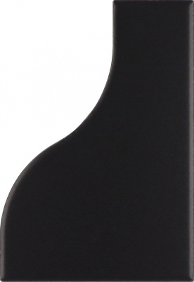 Плитка Equipe CURVE Black Matt 28861 8,3x12