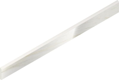 Italon 610130007474 Stellaris Carrara Ivory Battiscopa Lapp 7.2x80