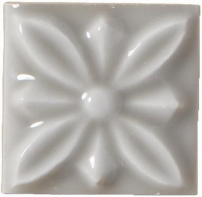 Вставка Relieve Flor № 1 Graystone 3x3