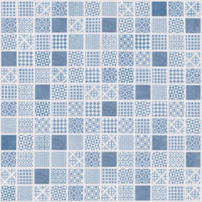 Мозаика Born Blue (на сетке) 31,7x31,7