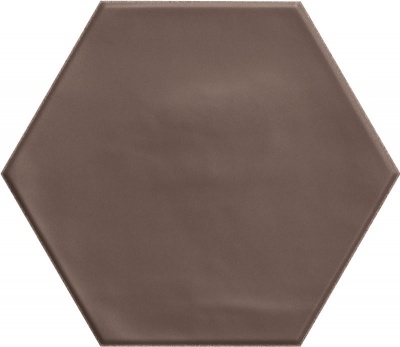Плитка GEOMETRY Hex Brown Matt 15x17,3