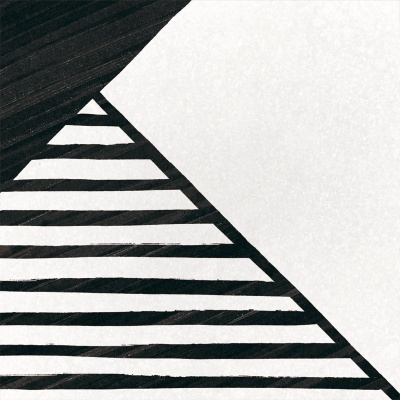 Плитка Equipe CAPRICE DECO Origami B&W 22127 20x20