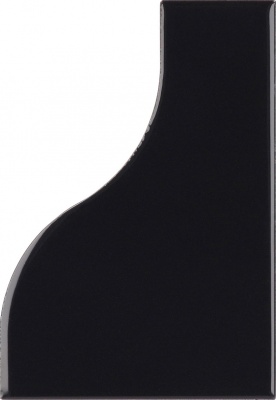 Плитка Equipe CURVE Black Gloss 28849 8,3x12