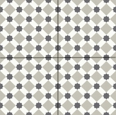 Керамогранит ETILI Seramik FIRENZE Grey Pre-cut 45x45